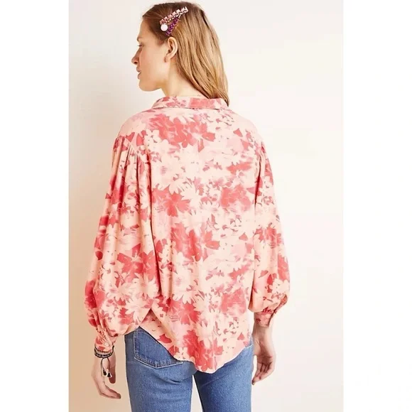 NEW Anthropologie Amadi Kailee Shirt Sz M - Picture 3 of 11
